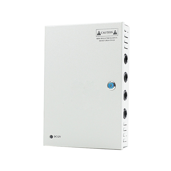 360W 30A 18CH DC12V Output Switch Mode CCTV Distribution Box Portable Power Supply For IR Camera Monitoring Equipment LED Tape Lights 360W 30A 18CH DC12V Output Switch Mode CCTV Distribution Box Portable Power Supply For IR Camera Monitoring Equipment LED Tape Lights
